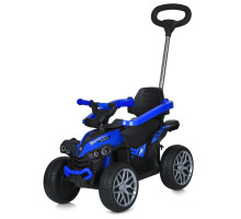 Дитячий електроквадроцикл Bambi Racer M 5782EBLR-4 з пультом, музикою та Bluetooth, до 23 кг, синій