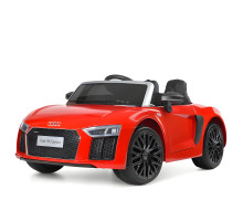 Електромобіль Audi на пульті керування з музикою та світлом Bambi M 3449EBLR-3 Червоний