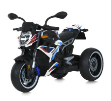 Електромотоцикл триколісний дитячий (2мотори по 25W, 1аккум12V7AH, світло, музика, EVA) Bambi M 6142EL-1