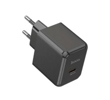 Мережевий зарядний пристрій HOCO CS13A PD20W з підтримкою швидкої зарядки Power Delivery, чорний