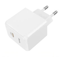 Мережевий зарядний пристрій HOCO CS13A PD20W з підтримкою швидкої зарядки Power Delivery, білий