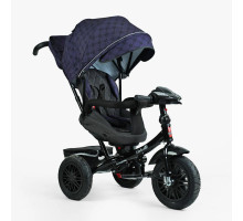 Дитячий трицикл Best Trike 8066 / 511-36 «Perfetto» з регулюванням сидіння та функцією вільного ходу, синій