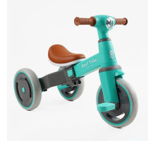 Триколісний велосипед Best Trike LB-10360 з батьківською ручкою, блакитний