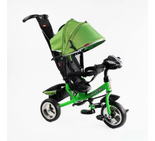 Велосипед трьохколісний Best Trike 69-067 з музичною фарою та USB, зелений