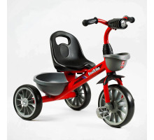 Дитячий триколісний велосипед Best Trike BS-23044 EVA колеса, червоний
