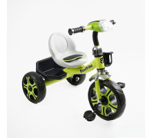 Триколісний велосипед Best Trike BS-25084 з фарою та кошиком, зелений