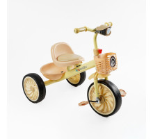 Велосипед триколісний Best Trike BS-33260 з українським озвучуванням, жовтий
