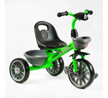 Дитячий триколісний велосипед Best Trike BS-18125 EVA колеса, зелений