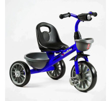 Дитячий триколісний велосипед Best Trike BS-12530 EVA колеса, синій