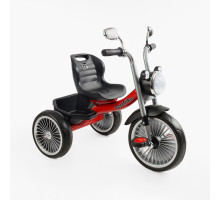 Триколісний велосипед Best Trike BS-69116 з музичною фарою та кошиком, червоний