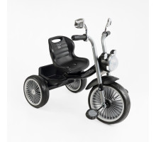 Триколісний велосипед Best Trike BS-67800 з музичною фарою та кошиком, чорний