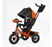 Триколісний велосипед Best Trike 3390-38-103 з надувними колесами, фарою USB та пультом, помаранчевий