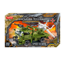Конструктор "Військова техніка" Teko 12052, 392 деталі, КРАЗ-6510ТЕ та СОКІЛ-300