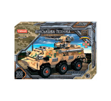 Конструктор Teko 13209 "Військова техніка", БТР-4 "Буцефал", 306 деталей