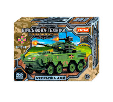 Конструктор "Військова техніка" 42903 Teko, 269 деталей, БТР PATRIA AMV