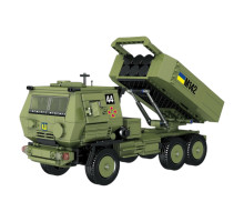Конструктор Teko 59659 “M142 HIMARS” – 821 деталь, серія Військова техніка, реактивна система