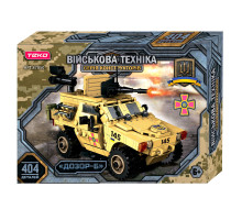 Конструктор Teko 87050 “Військова техніка”, 404 деталі, тактична бойова машина Дозор-Б