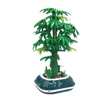 Конструктор 00389 “Bamboo Bonsai”, 528 деталей, пазова збірка рослини у горщику