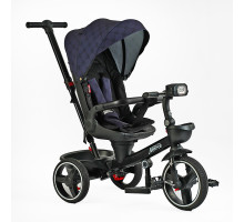 Дитячий триколісний велосипед BestTrike «Marco» 9155 / 331-09 з поворотним сидінням, складним кермом, синій