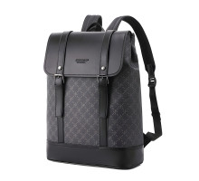 Повсякденний жіночий рюкзак Justpack із екошкіри чорний 29 х 43 х 13 см (JP60)