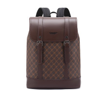 Повсякденний жіночий рюкзак Justpack із екошкіри коричневий 29 х 43 х 13 см (JP60)