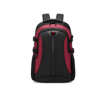 Універсальний міський рюкзак Justpack із USB зарядкою червоний 32 x 19 x 50 см (8805)