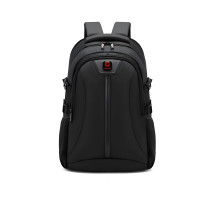 Універсальний міський рюкзак Justpack із USB зарядкою чорний 32 x 19 x 50 см (8805)