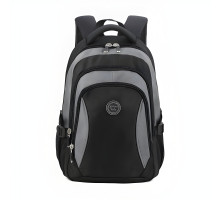 Універсальний міський рюкзак Justpack із ортопедичною спинкою сірий 26 х 42 х 18 см (8853)