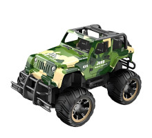 Джип на радіокеруванні 666-109 B, масштаб 1:16, 27 Мhz, USB-кабель, на батарейках, зелений