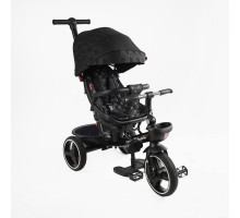 Дитячий триколісний велосипед BestTrike Oscar 6390 – 26-302 з поворотним сидінням та складним кермом, чорний