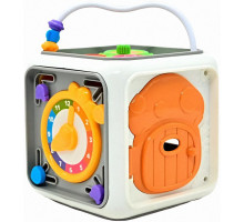 Музичний розвивальний куб WToys 25462 – українське озвучення, пісні, казки, загадки, віршики, звуки тварин, цифри, підсвічування