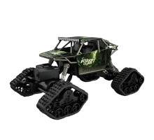 Джип на радіокеруванні HB-LD 1801-01, 1:18, 4.8V, 2.4GHz, змінні колеса, гусеничний хід, зелений