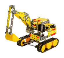 Дитячий конструктор Iron Commander 816 B-436, екскаватор з металу, 520 елементів