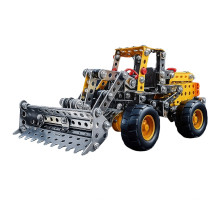 Дитячий конструктор Iron Commander 816 B-438 – будівельний трактор, 520 деталей
