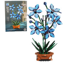 3D конструктор Flowers Блакитна орхідея на 1097 деталей (25-127)