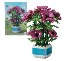3D конструктор Flowers Рожева орхідея на 1067 деталей (25-133)