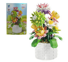 3D конструктор Flowers Сукуленти на 1059 деталей (25-129)