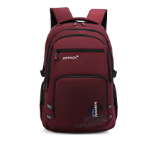 Універсальний міський рюкзак Justpack з ортопедичною спинкою бордовий 31 х 48 х 19 см (5773)
