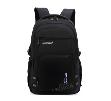 Універсальний міський рюкзак Justpack з ортопедичною спинкою чорний 31 х 48 х 19 см (5773)