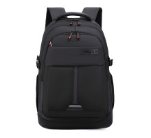 Універсальний міський рюкзак Justpack з ортопедичною спинкою чорний 30 х 49 х 18 см (5776)