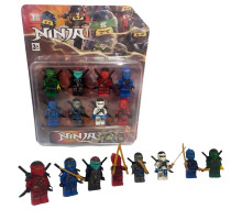 Набір ігрових фігурок Ninjago 8 шт. зі зброєю (33601)
