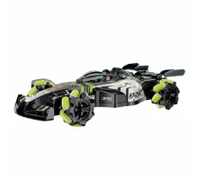 Радіокерована дрифт-машина GS 021 A-01, 4WD, акум. 3.7V, 2.4GHz, 360°, парогенератор, роликові колеса, Зелена