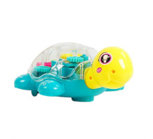 Розвивальна іграшка «Черепашка» WToys ТК 68507 із підсвічуванням, блакитна