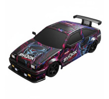 Радіокерована Дрифт-машина SC 16 A 15, 4WD, 1:16, Акумулятор 3.7V, 2.4GHz, Парогенератор, Змінні колеса, Чорна