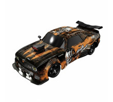 Радіокерована Дрифт-машина SC 16 A 17, 4WD, 1:16, Акумулятор 3.7V, 2.4GHz, Парогенератор, Змінні колеса, Помаранчева