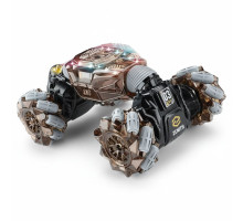 Радіокерована Трюкова Машина UD 2196 PW-01, Роликові колеса, Парогенератор, Акум. 7.4V, 2 Керування, Коричнева