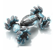 Радіокерована Машина YJ 096-1 A-02, Трансформер 1:16, Колеса розкриваються, Кер. жестами, Ролики, Акум. 3.7V, Синя