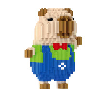 Дитячий конструктор Magic Blocks Капібара в костюмі на 1498 деталей (7259)