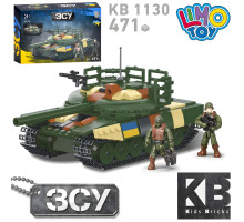 Конструктор Limo Toy Танк Т-72АМТ ЗСУ на 471 деталь (KB1130)