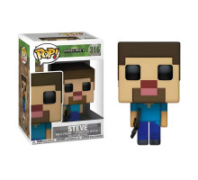 Фігурка POP Minecraft Стів з кайлом 10 см (2025-21)